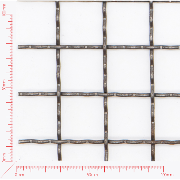 žebérkové pletivo oko 30x30 mm drát 3 mm nerez